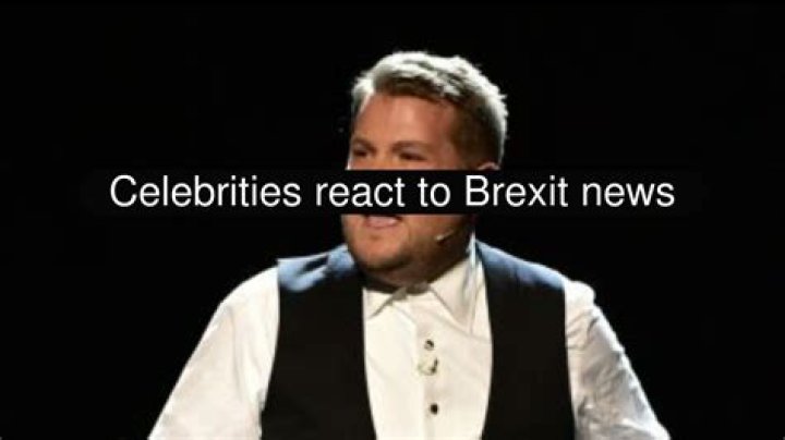 Celebrities React to Brexit 1