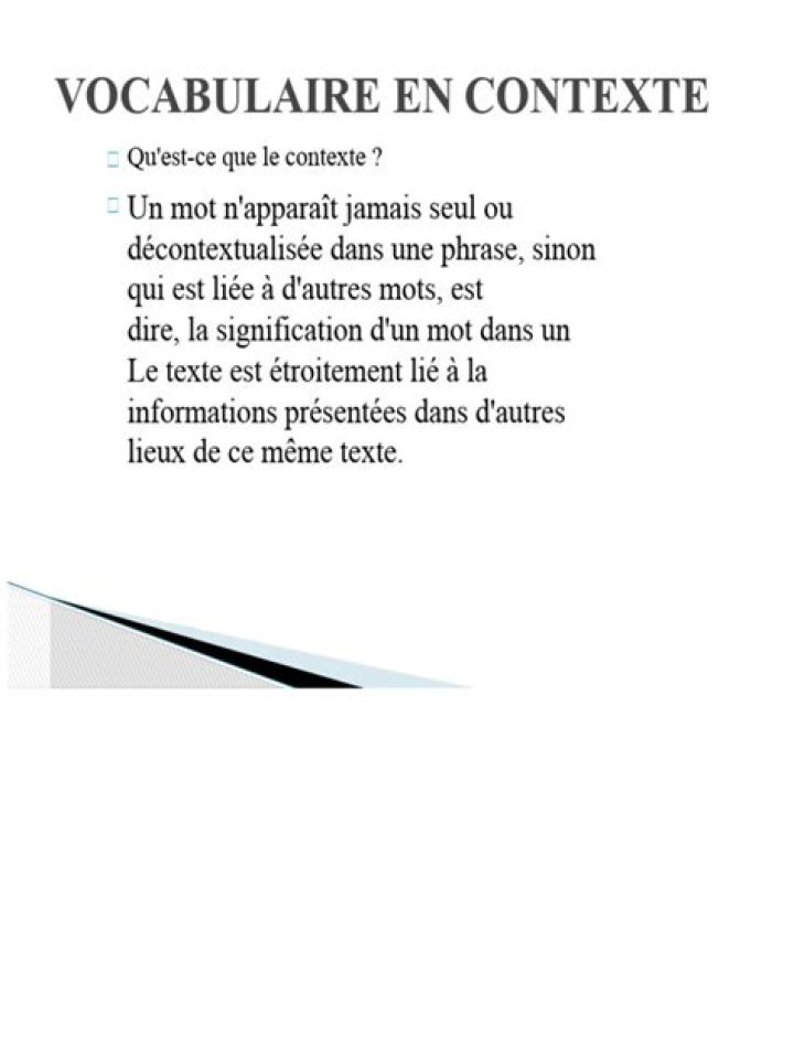 Contexte éducatif